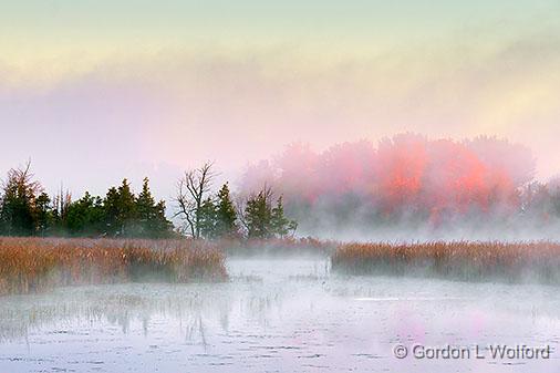 Misty Otter Creek At Sunrise_29172.jpg - Photographed near Smiths Falls, Ontario, Canada.
